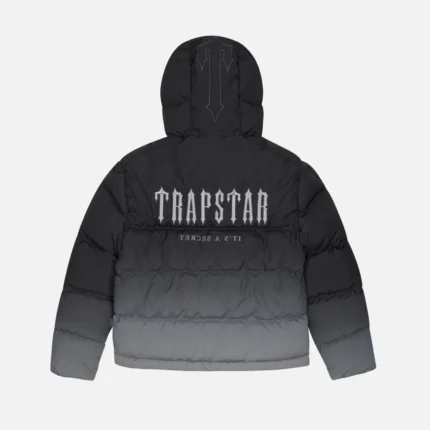 Trapstar Decoded 2.0 Hooded Puffer Jacket Black