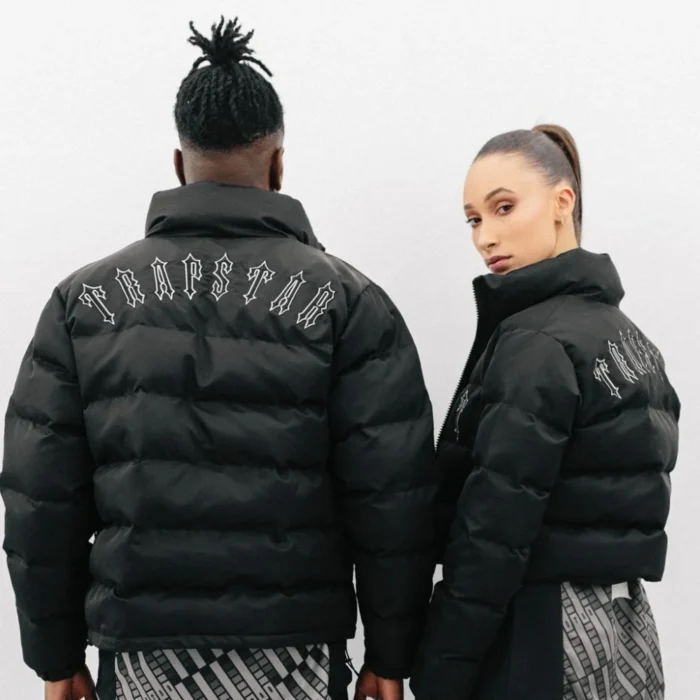 Trapstar Irongate Quilted Jacket With Removable Hood