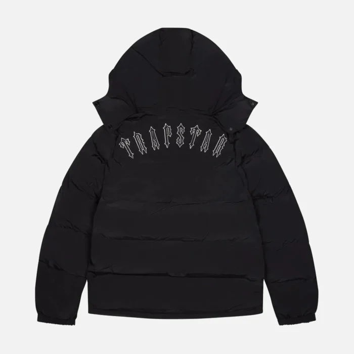 Trapstar Irongate Quilted Jacket With Removable Hood
