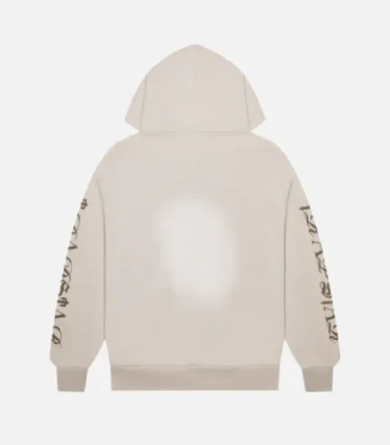 Trapstar Script Spray Hoodie Sand