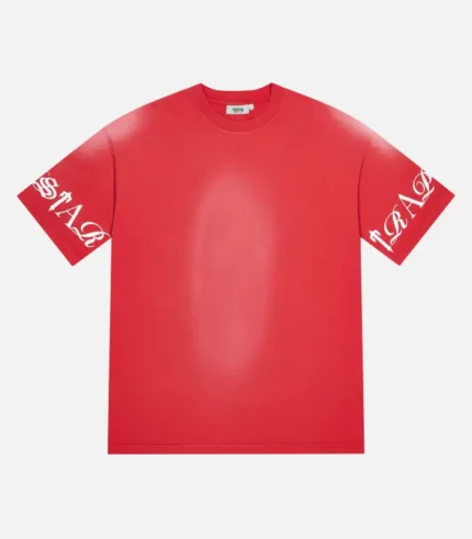 Trapstar Script T-Shirt Red