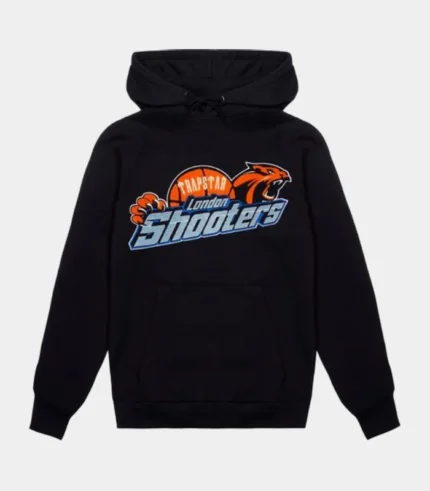 Trapstar Shooters Chenille Hoodie Black